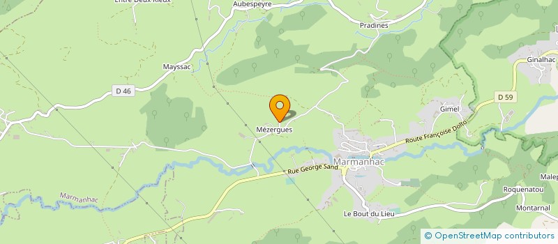 localisation de l'entreprise MADAME AURELIE LESCURE à AYRENS