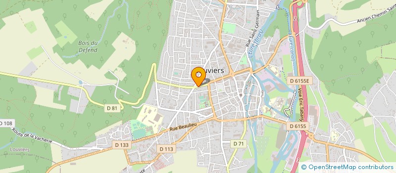 localisation de l'entreprise MADAME AURELIE LEVIGUENESSE à LOUVIERS