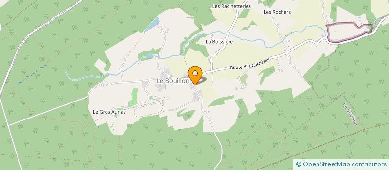 localisation de l'entreprise MADAME AURELIE LEVOYER à LE BOUILLON