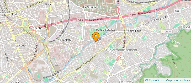 localisation de l'entreprise MADAME AURELIE LICCIONI à MARSEILLE
