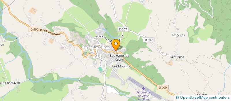 localisation de l'entreprise MADAME AURELIE LISTRAT  SEYNE