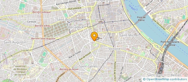 localisation de l'entreprise MADAME AURELIE LLAMAS  BORDEAUX