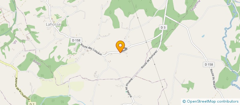 localisation de l'entreprise MADAME AURELIE LLESET  AMOU