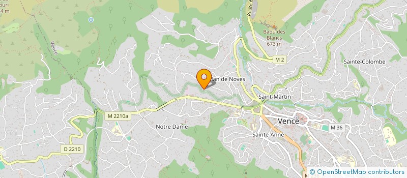 localisation de l'entreprise MADAME AURELIE LOCCO  VENCE