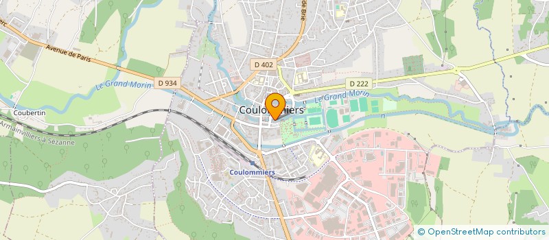 localisation de l'entreprise MADAME AURELIE LORENZO à COULOMMIERS