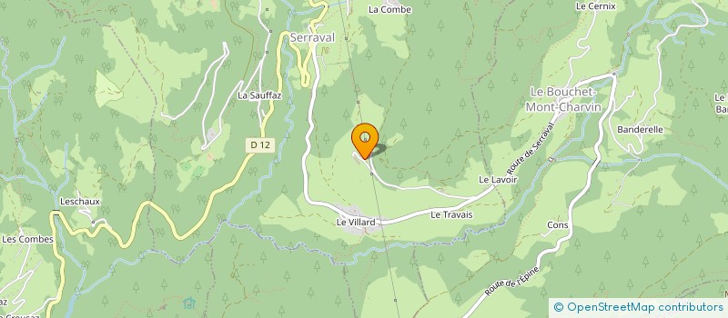 localisation de l'entreprise MADAME AURELIE LORTHIOIS  THONES