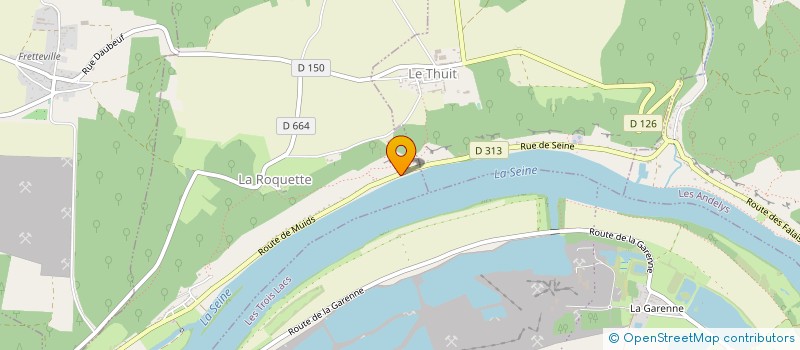 localisation de l'entreprise MADAME AURELIE LORTHIOS  LA ROQUETTE