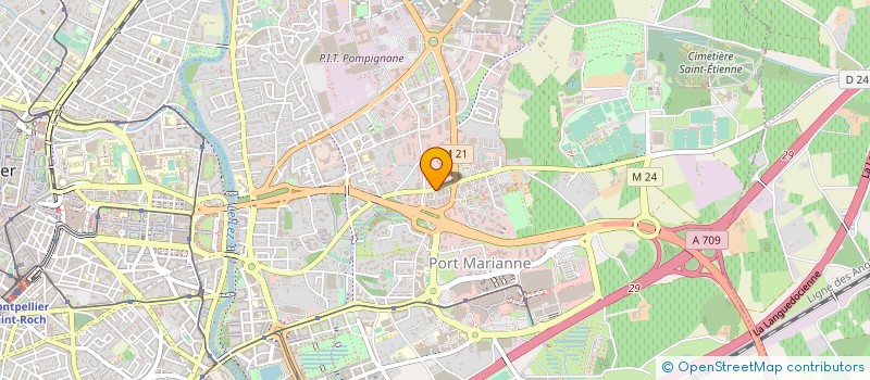 localisation de l'entreprise MADAME AURELIE LOUART à MONTPELLIER