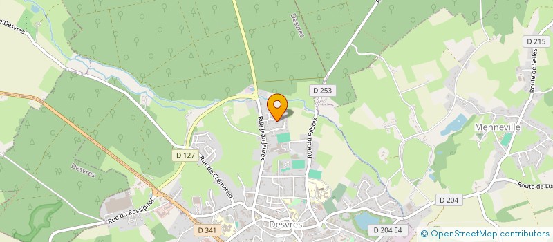 localisation de l'entreprise MADAME AURELIE LOUCHET  DESVRES