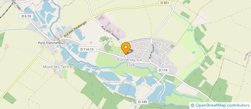 localisation de l'entreprise MADAME AURELIE LOUIS à FONTENAY-SUR-EURE
