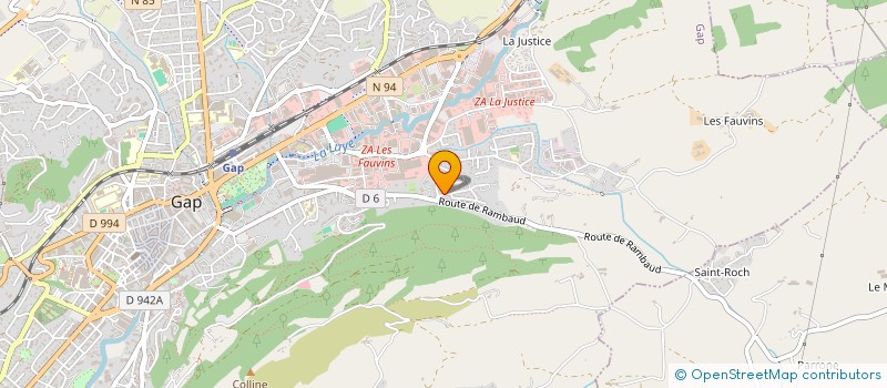 localisation de l'entreprise MADAME AURELIE LOYER-DENNINGER  GAP