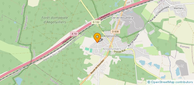 localisation de l'entreprise MADAME AURELIE LUCIE MORIN  ANGERVILLIERS