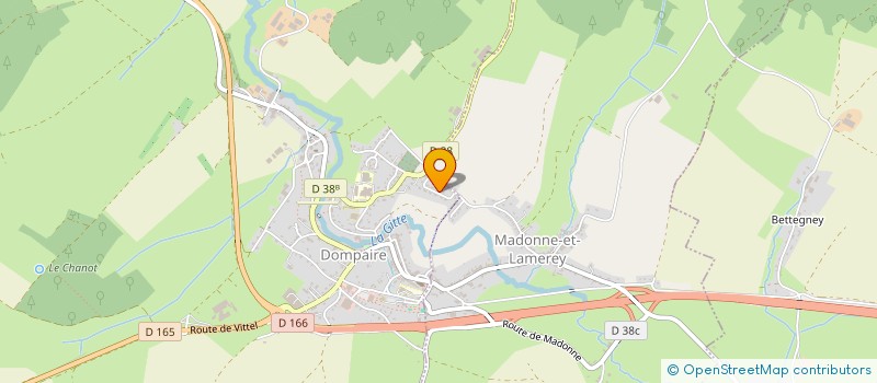 localisation de l'entreprise MADAME AURELIE LUDDENS  DOMPAIRE