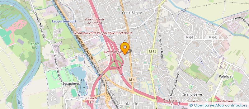 localisation de l'entreprise MADAME AURELIE MAES  TOULOUSE