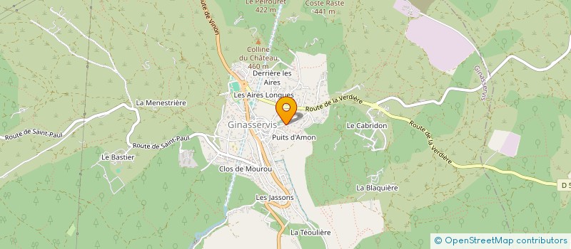 localisation de l'entreprise MADAME AURELIE MAINI  GINASSERVIS