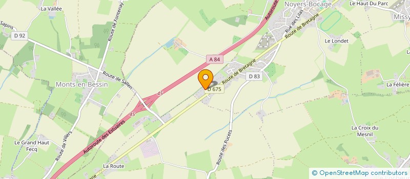 localisation de l'entreprise MADAME AURELIE MALONGA  VAL D'ARRY