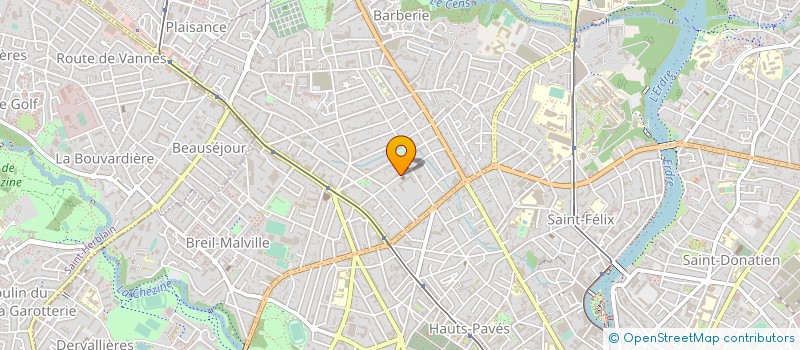 localisation de l'entreprise MADAME AURELIE MANIERE  NANTES
