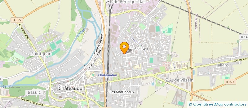 localisation de l'entreprise MADAME AURELIE MARC à CHATEAUDUN
