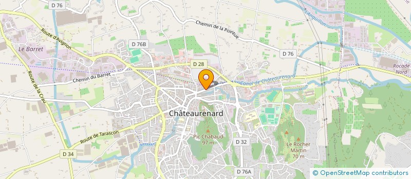 localisation de l'entreprise MADAME AURELIE MARCELLIN  CHATEAURENARD