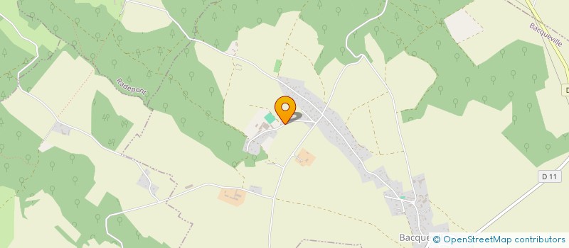 localisation de l'entreprise MADAME AURELIE MARCHAND  BACQUEVILLE