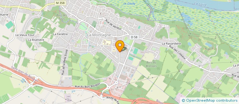 localisation de l'entreprise MADAME AURELIE MARIE-ANTOINETTE  LA MONTAGNE