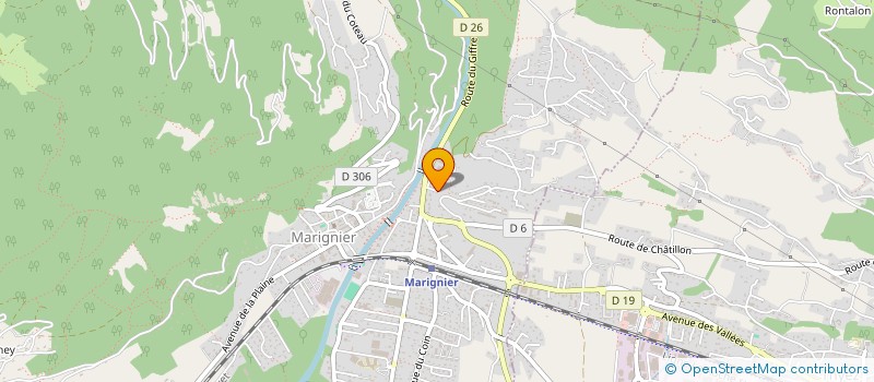 localisation de l'entreprise MADAME AURELIE MARIE GAELLE HOLL  MARIGNIER