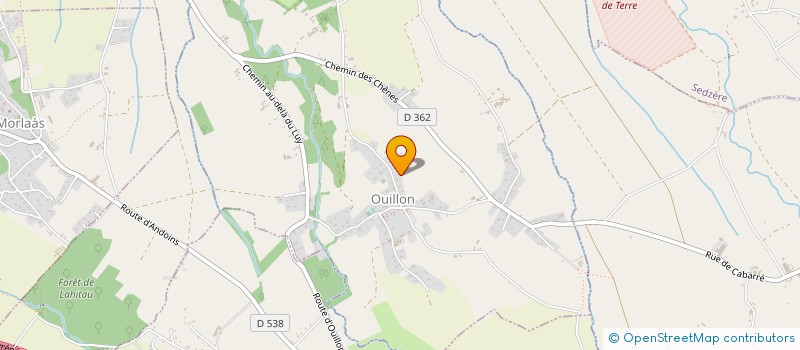 localisation de l'entreprise MADAME AURELIE MARIETTE  OUILLON