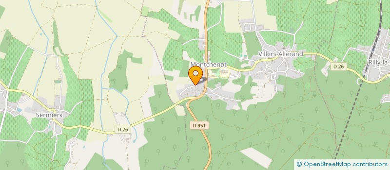 localisation de l'entreprise MADAME AURELIE MARLOIS  VILLERS-ALLERAND