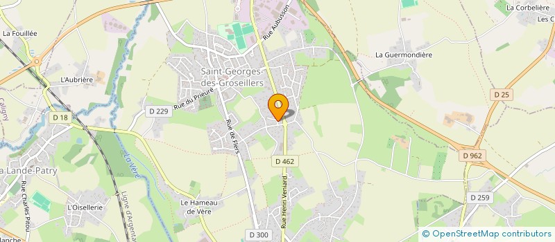 localisation de l'entreprise MADAME AURELIE MARTEL à SAINT-GEORGES-DES-GROSEILLERS