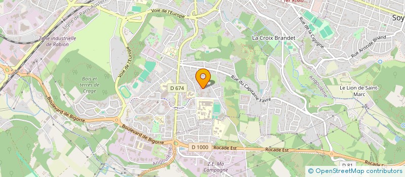localisation de l'entreprise MADAME AURELIE MARTIN à ANGOULEME