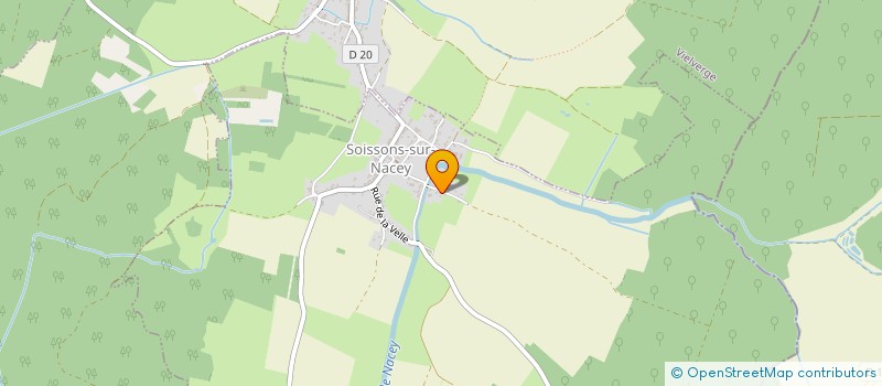 localisation de l'entreprise MADAME AURELIE MARTIN à SOISSONS-SUR-NACEY