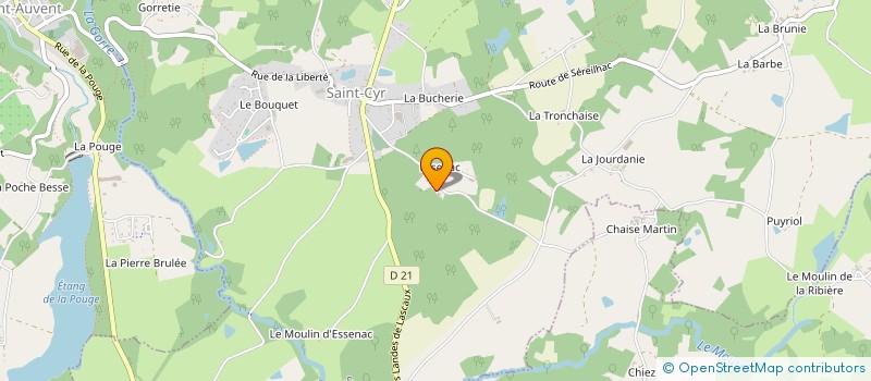 localisation de l'entreprise MADAME AURELIE MARTINEZ à SAINT-CYR