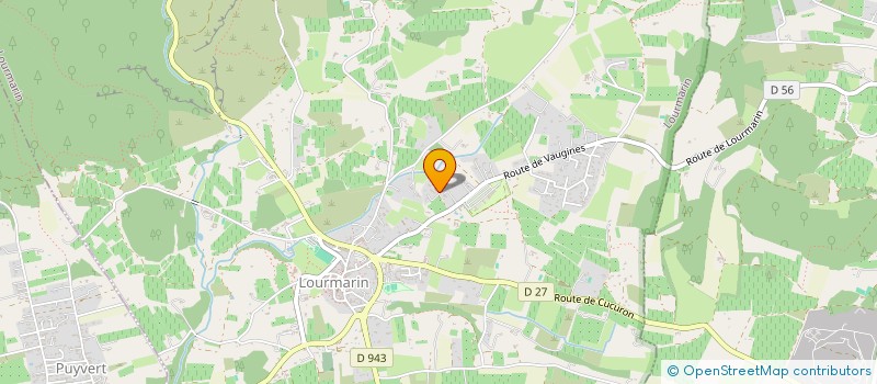 localisation de l'entreprise MADAME AURELIE MASSINI  LOURMARIN