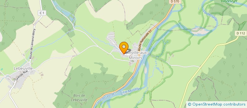 localisation de l'entreprise MADAME AURELIE MASSON  BAINVILLE-AUX-MIROIRS