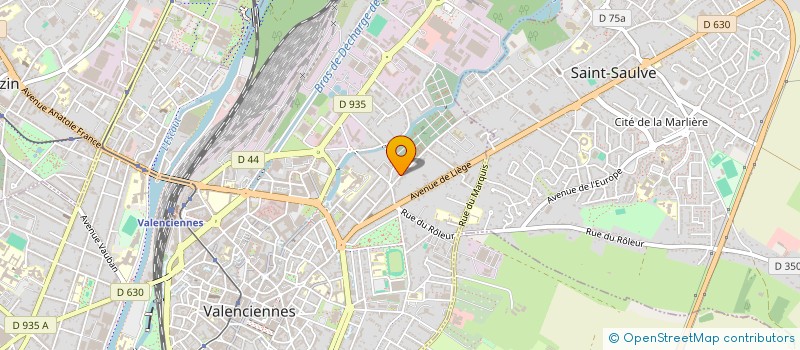 localisation de l'entreprise MADAME AURELIE MASSON à VALENCIENNES