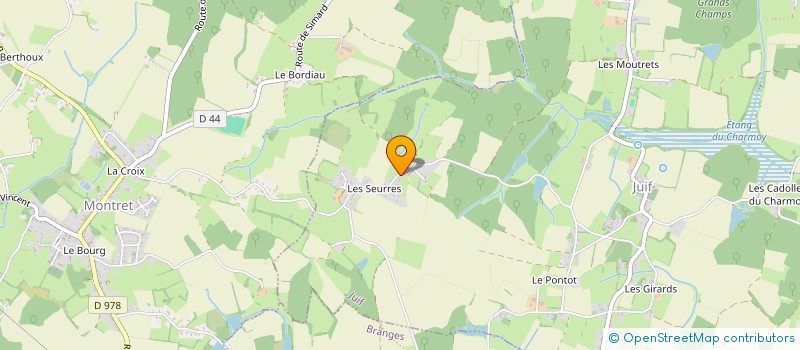 localisation de l'entreprise MADAME AURELIE MATHEY  JUIF