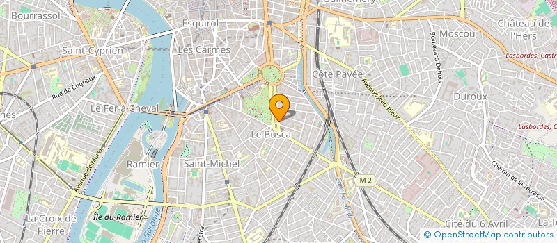 localisation de l'entreprise MADAME AURELIE MATHIEU à TOULOUSE