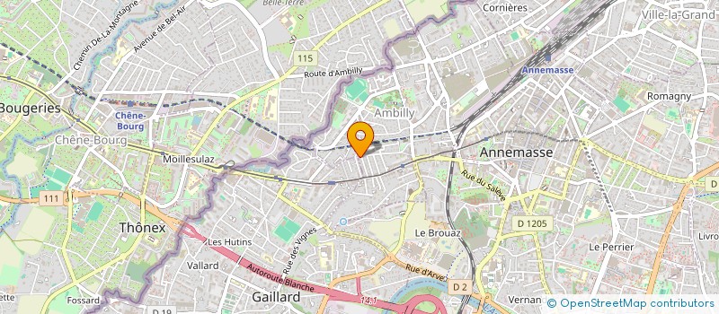 localisation de l'entreprise MADAME AURELIE MATIA MBA  AMBILLY