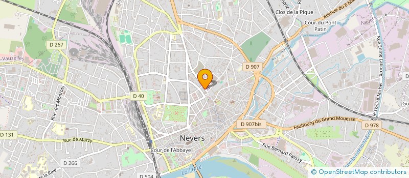 localisation de l'entreprise MADAME AURELIE MAUGUIERE à NEVERS