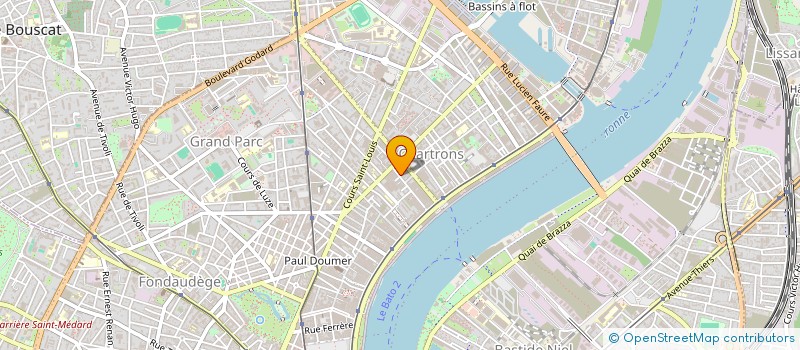 localisation de l'entreprise MADAME AURELIE MAYER  BORDEAUX