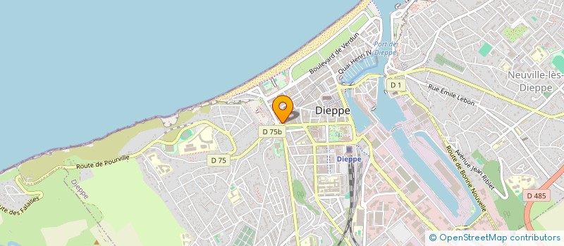 localisation de l'entreprise MADAME AURELIE MAZE-COLBOC à DIEPPE