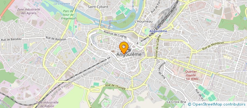 localisation de l'entreprise MADAME AURELIE MEAUDE à ANGOULEME