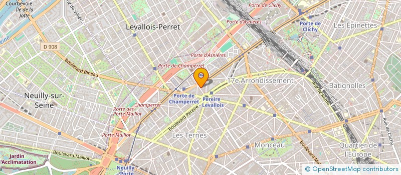 localisation de l'entreprise MADAME AURELIE MEMMI à LEVALLOIS-PERRET