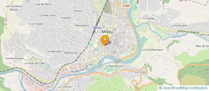 localisation de l'entreprise MADAME AURELIE MENA  CREISSELS