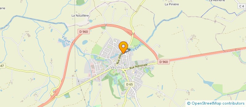 localisation de l'entreprise MADAME AURELIE MENEZ  TREMENTINES