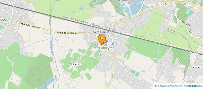 localisation de l'entreprise MADAME AURELIE MERLE à SAINT-SULPICE-ET-CAMEYRAC