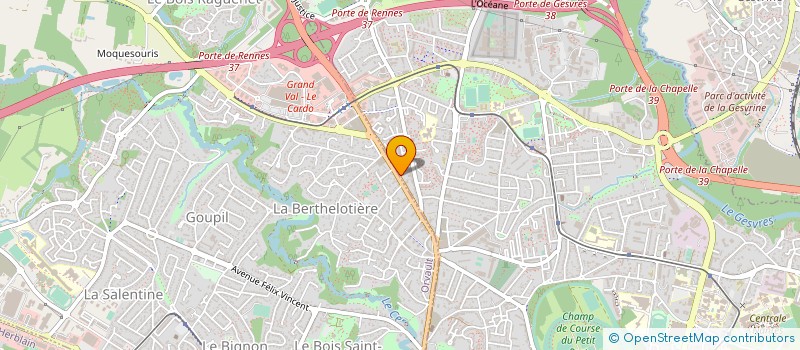 localisation de l'entreprise MADAME AURELIE MERLET à NANTES