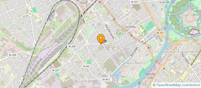 localisation de l'entreprise MADAME AURELIE MERLO à LILLE