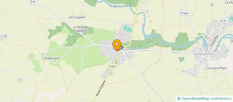 localisation de l'entreprise MADAME AURELIE MERON  BOIVRE-LA-VALLEE