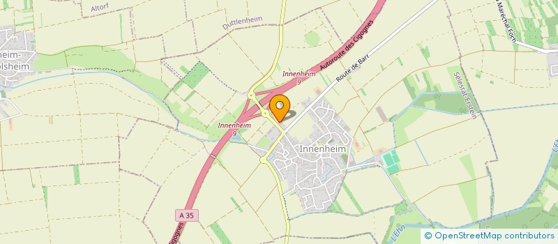 localisation de l'entreprise MADAME AURELIE METZ  INNENHEIM